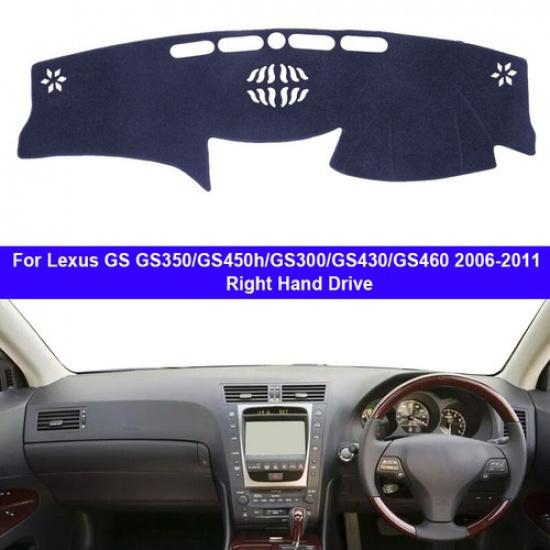 Car Dashboard DashMat Cover For Lexus GS GS350 GS450h GS300 GS430 GS460 06- 2011