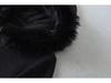 Autumn/Winter Outfit Set: Detachable Fur Collar Hoodie Fleece Jacket & Slim Flare Pants.