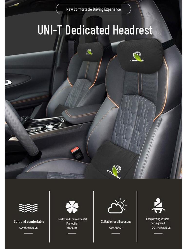 Changan UNIT Headrest, Lumbar & Neck Support, Car Seat Pillow, and Decor Products