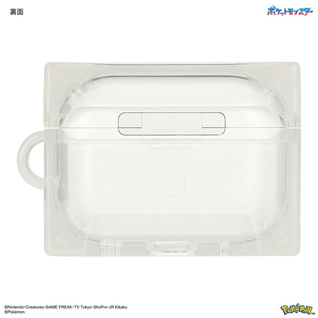 Gourmandies Pokemon AirPods Pro (2nd generation)/AirPods Pro compatible cassette tape type case Wakkarat POKE-921E