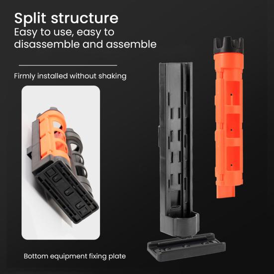 Multifunctional Portable Fishing Box Fishing Pole Holder with Handle Multi-layer Large Capacity
