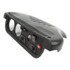 50cc to 250cc Instrument Panel Housing, Black Plastic Front Panel Cover with Round Openings for Go Kart Trim Repair Work and Service