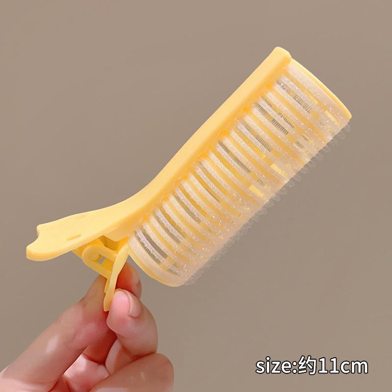 BEPAN 1/3pcs Fluffy Hair Roller Bangs Clips 2 in 1 Bangs Hair Rollers with Clip Portable Bangs Curler Volumizing Root Lifting Clips