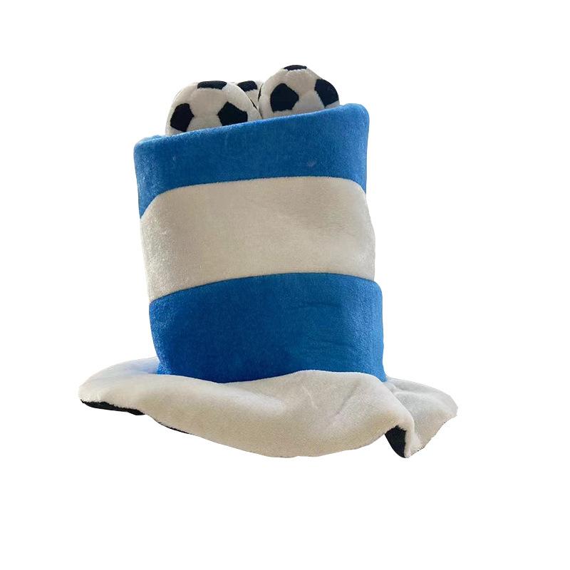 World Cup Football Hat Carnival Festival Game Fan Costume Party Dance Hat Performance Nightclub Carnival Hat