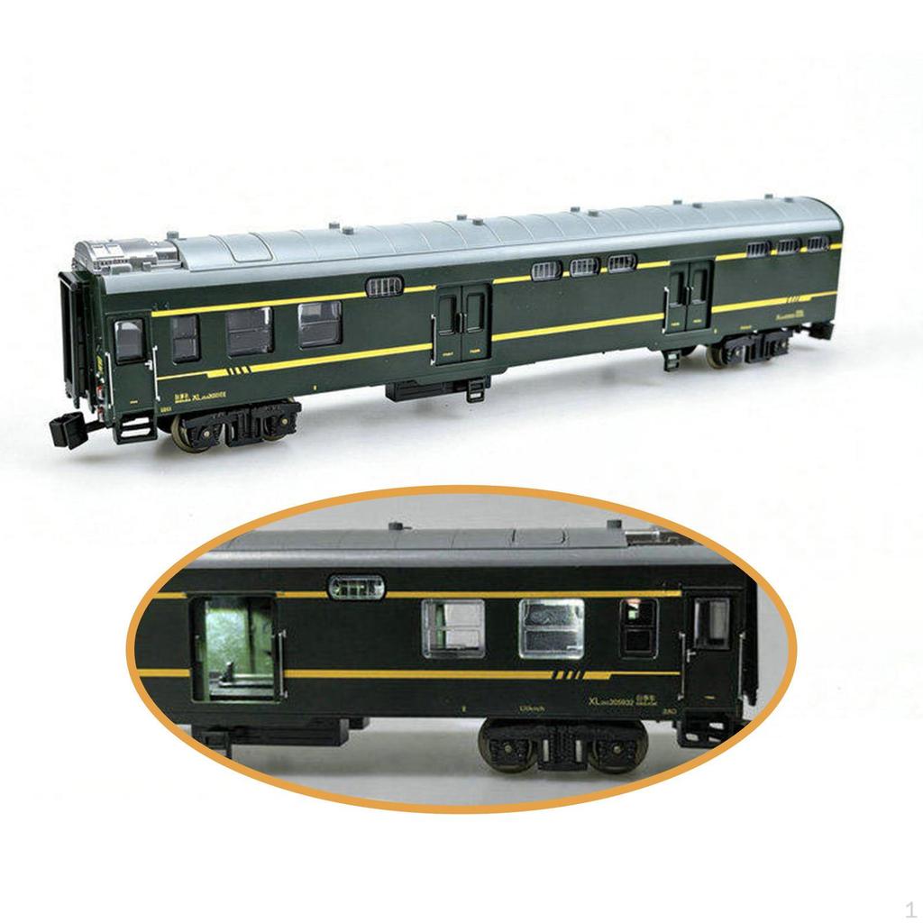 1/75 Scale Train Baggage Car Model Desktop Decoration Birthday Gift Carriage for Bedroom Sand
