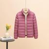 Women's Slimming Korean Style Lightweight Short Down Jacket - Autumn/Winter Collection