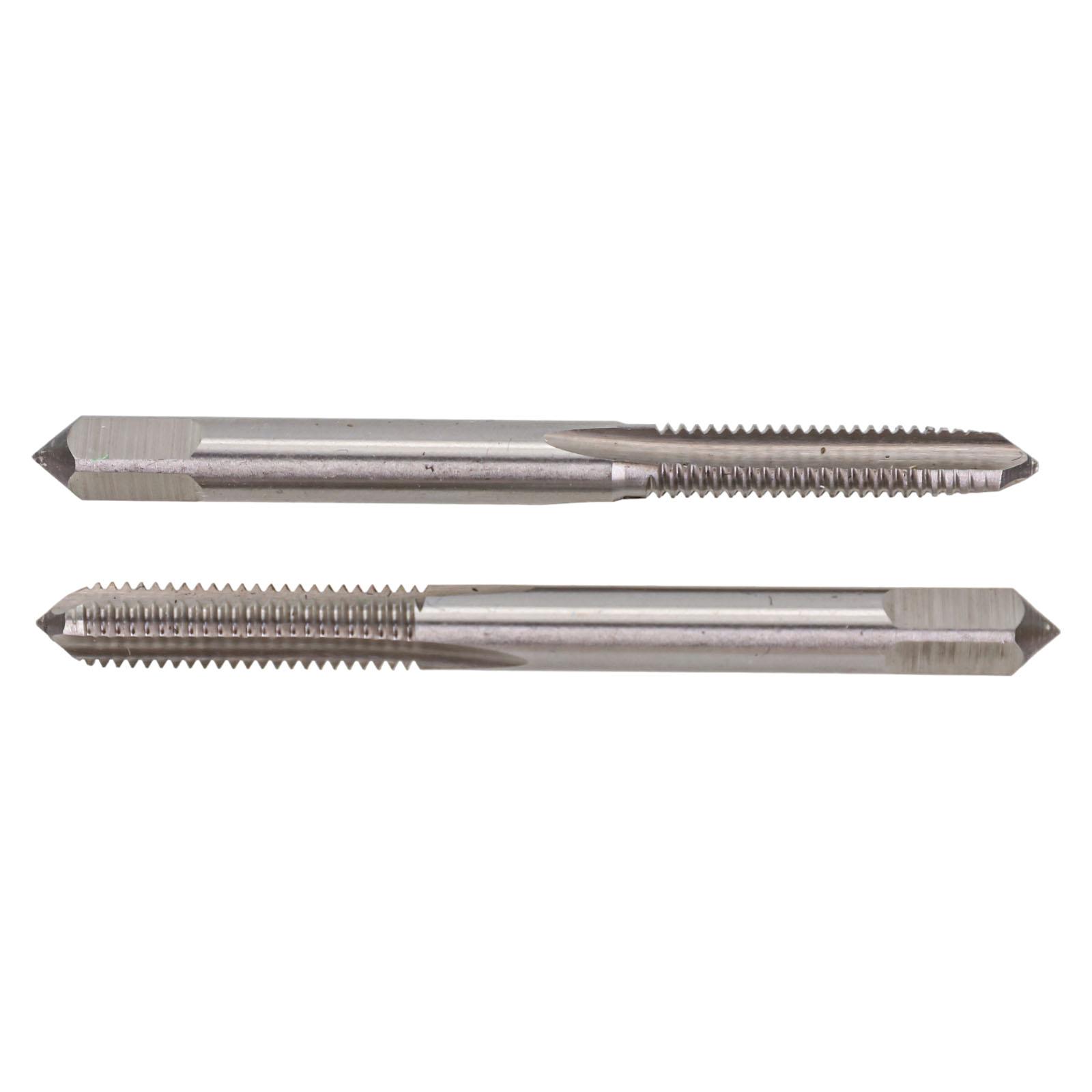 3pcs Metric Taper/Plug/Bottom Tap Set Right Hand Tap M6x1 3 Flutes High Speed Steel Tapping Tool Kit Uncoated Thread Taps China Mainland
