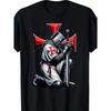 Men'S Summer T-Shirt Featuring 3D Digital Prints with a Trendy Street Graffiti Skull Design Casual And Comfortable Fit