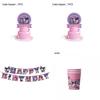 New Kuromi Party Supplies Set With Decorative Balloons And Tableware
