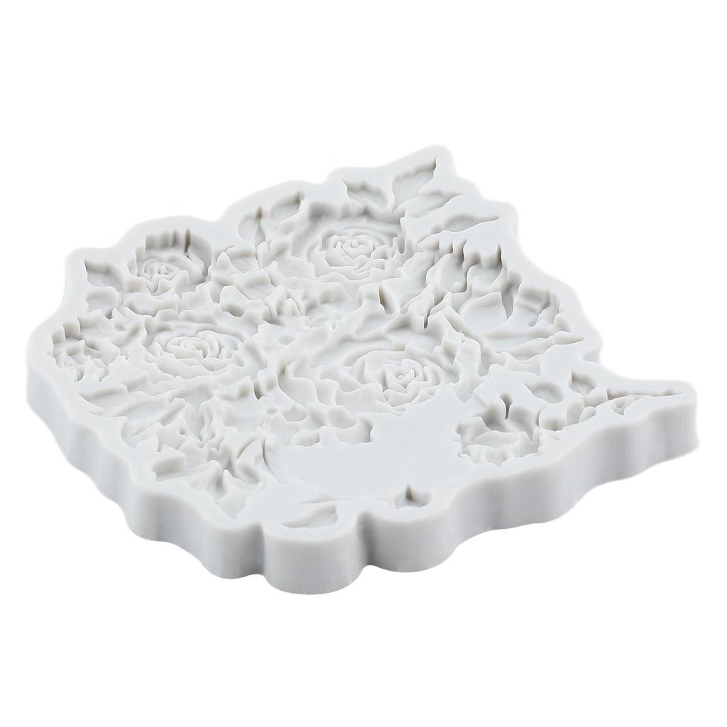 Rose Flower Silicone Molds Flower Fondant Mold Cake Decorating Tools Cupcake Topper Candy Chocolate Gumpaste Mold