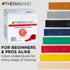 total red Theraband, 45.7m (50 yards), roll, (medium)