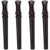4pcs Cello Tuning Peg No Hole Ebony Wood 4/4 Cello Peg Elegant Musical Instruments Parts Cello Tuning Pegs Cello Tuning Pegs 4/4 Cello Tuning Pegs