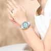 NIBOSI Woman Watch Stainless Steel Waterproof Luminous Elegant Ladies Wristwatch Luxury Diamond Dial Quartz Watch for Women
