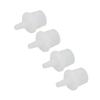 20pcs Eyelash Glue Bottle Nozzle ABS Glossy Extension Glue Replacement Nozzle For Pigment