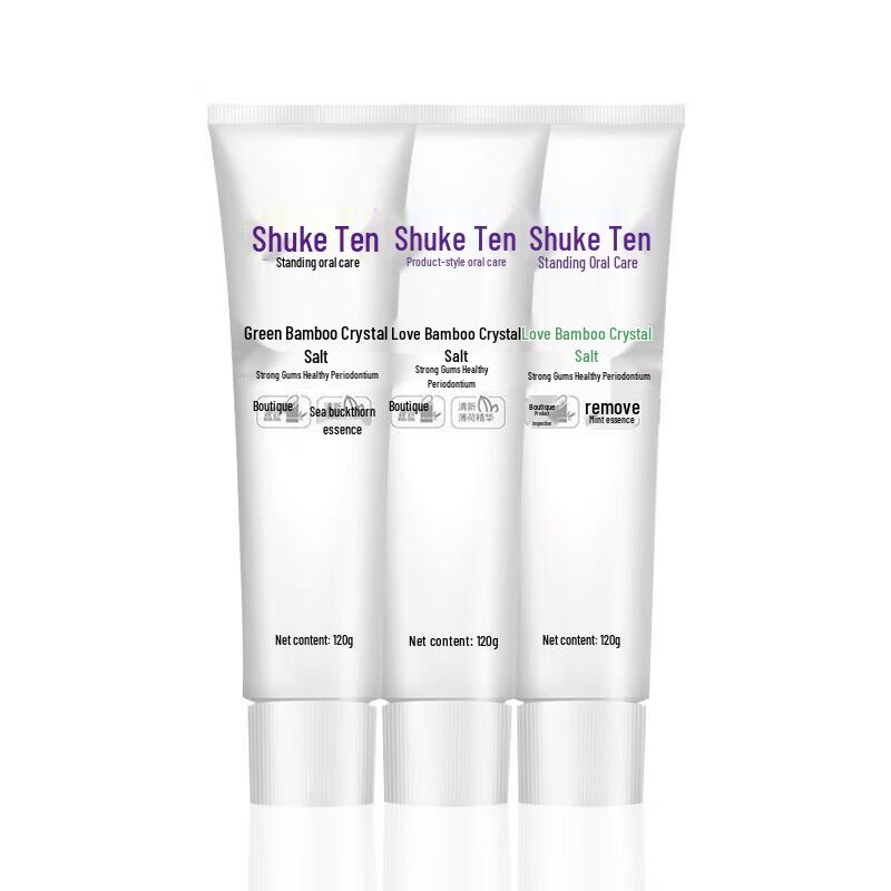 

Shuke Green Bamboo Crystal Salt Toothpaste