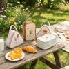 Animal Print Thermal Food Tote Bag Oxford Fabric Lunch Box Carrier Insulated Breakfast Bag  Outdoor