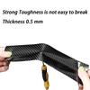 3D Carbon Fiber Sticker Tape Car Wrap Threshold Protective Film Anti Scratch Waterproof Matte Black Nano Sticker For Car BodyPinstriping Tape 3