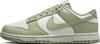 Women's Dunk Low Sneakers (HF5384) Olive Aura/coconut Milk/white/sail