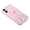 For iPhone 17 TPU Case WANLONFENG AW Series PVC Butterfly Epoxy Phone Cover with HD Film