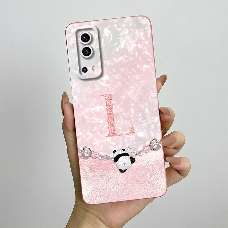 For Vivo Y72 5G Case Vivo Y52 5G Phone Case V2041 V2053 Fashion Crown Letters Full Package Matte Anti Drop Soft Protective Cover
