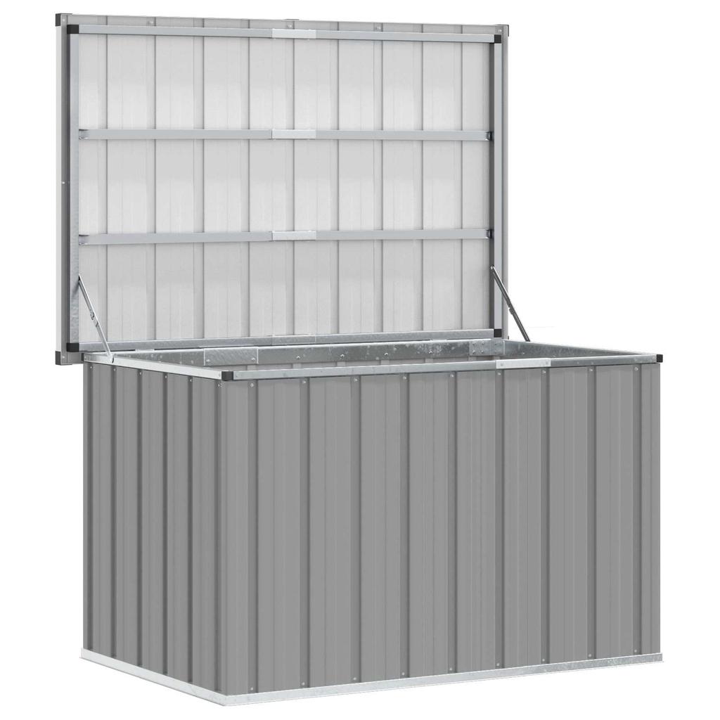 vidaXL Gartenbox Grau 109x67x65 Cm