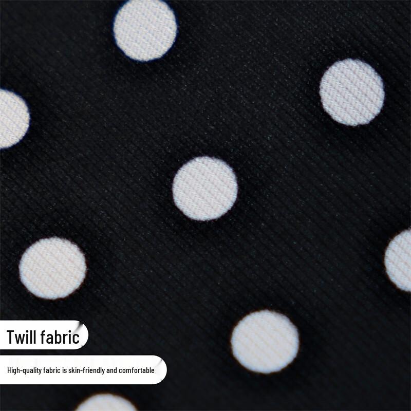 Elegant Gradient Polka Dot Skinny Twill Scarf