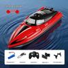 RC Electric Remote Control Speedboat Toy for Kids - Black Technology