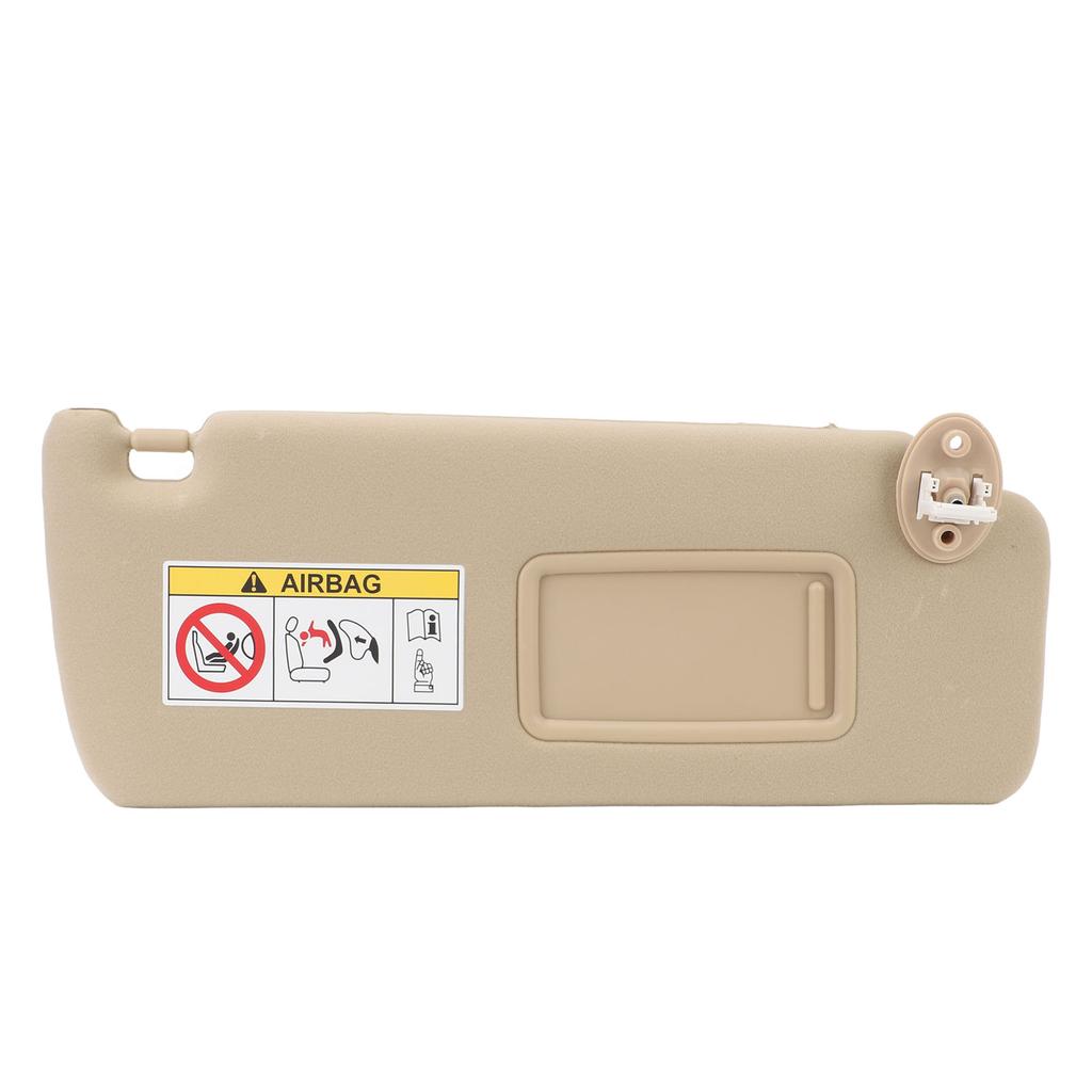 Automotive Sun Visor Front Sun Visor Beige Sun Visor Replacement for   2010‑2025 Left Hand Drive Car Sunshade