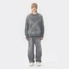 Customellow Grey Dyed Sweatshirt  Cwtaw25621gyx 