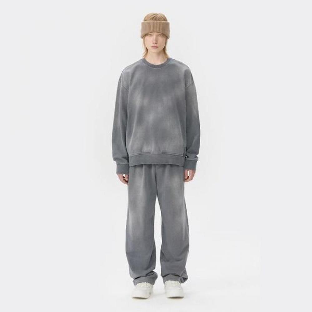 Customellow Grey Dyed Sweatshirt Grey Cwtaw25621gyx Grey/S