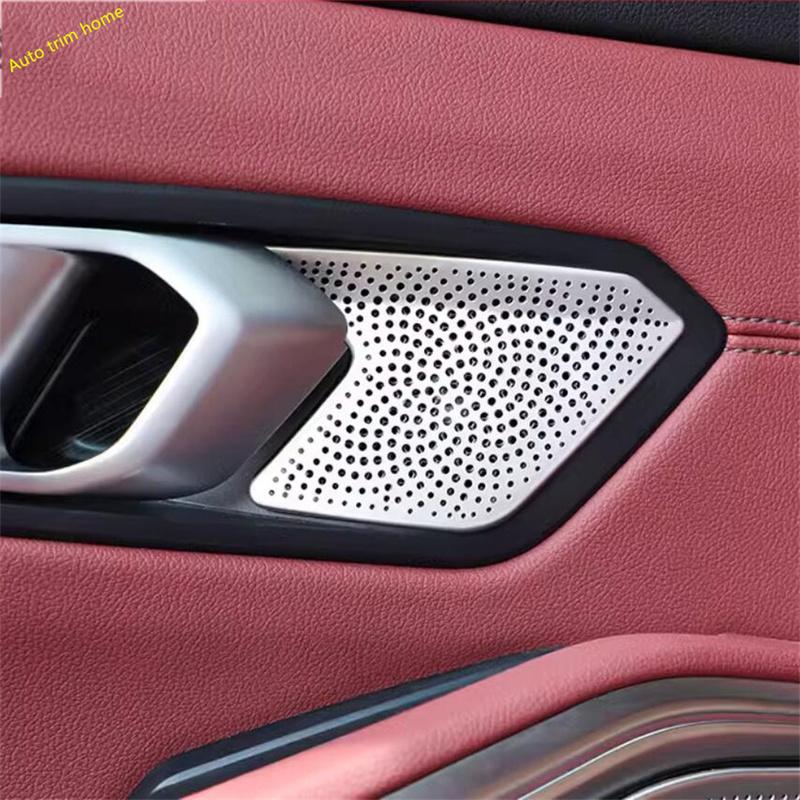 For BMW 3 Series G20 2024 Inner Door Handle Clasing Catch Bowl Decoration Frame Cover Trim Accessories