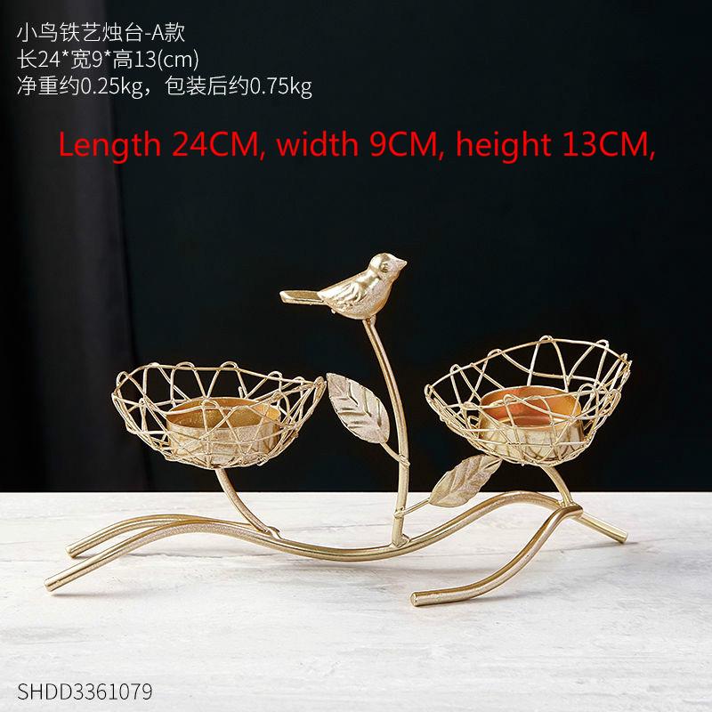 Nordic Style Creative Candle Holders Home Romantic Candles Home Living Room Bedroom Decorations Personalized Ornaments