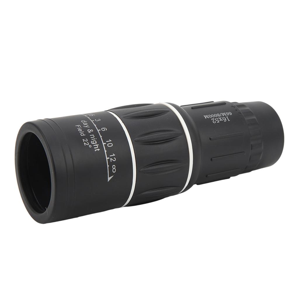 High Definition Ultra Light  Telescope 16x52 Black HD Monoculars Portable  Telescope Black Portable  Telescope