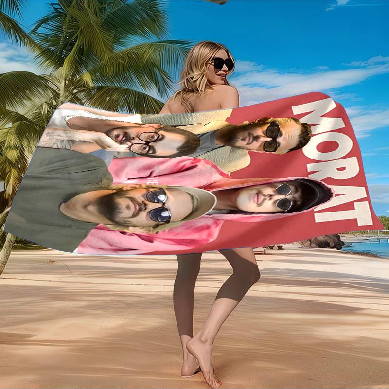 Morat Music Cover Art Beach Towel Microfiber Beach Towel, Lightweight and Quick-Dry, for Summer Travel, Swimming Pool Fan Birthday Gift