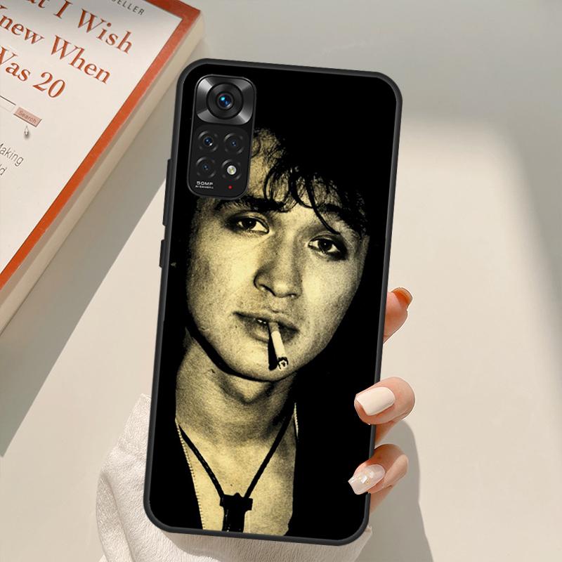Etui Viktor Tsoi do Xiaomi Redmi Note 11 Pro 8 9 11S 10S 9S Note 10 Pro Etui do Redmi 10 10C 9A 9C