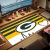 Green Bay Packers Tryck Kudde Halkfri Laptop Surfplatta Stor Musmatta XXL Mat Mini PC Spelmatta Med Låst kant