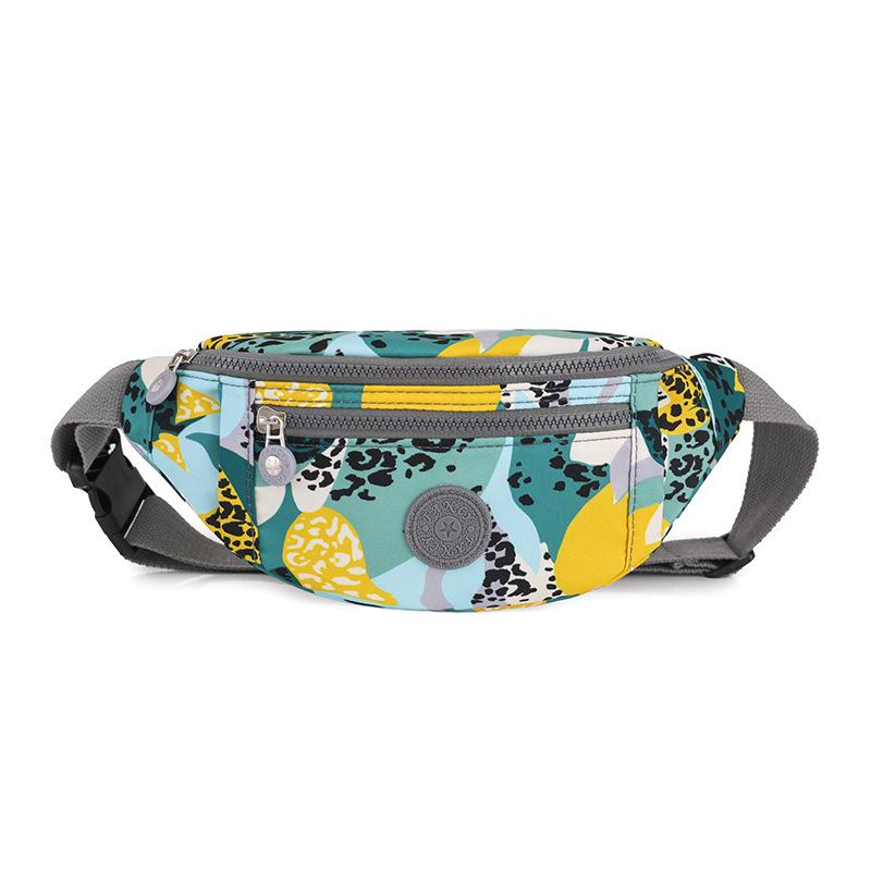 

New sports fanny pack single shoulder oblique backpack nylon breast bag 30*8*14cm хаки