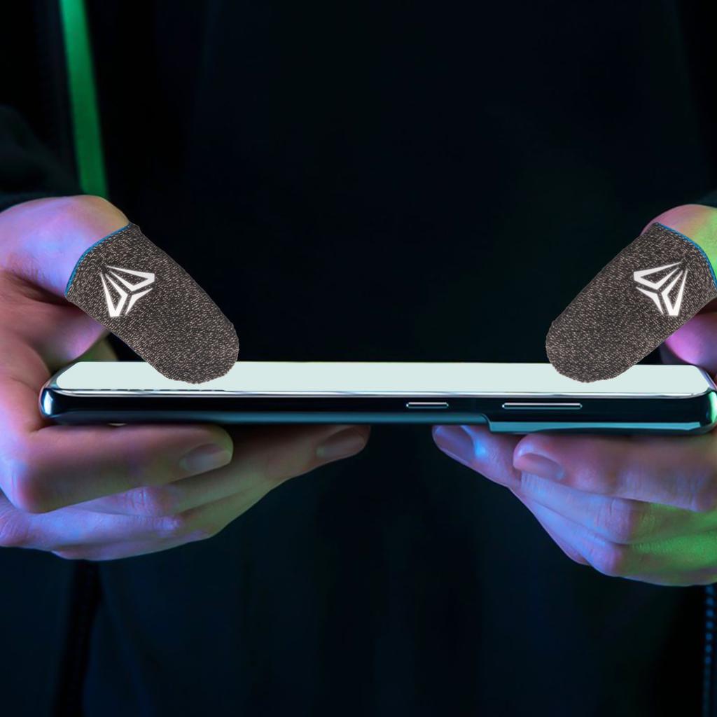 Gaming-Fingerspitzenhandschuhe Schweißresistent Geeignet für Touchscreens