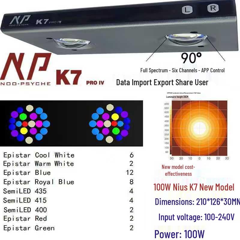 Newus K7 Pro IV Saltwater Coral