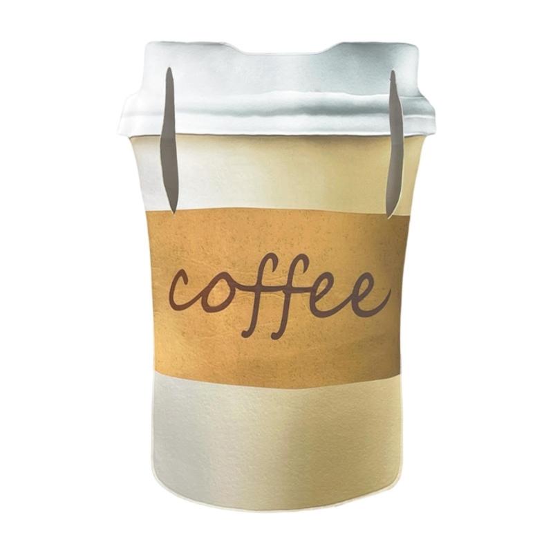 

Coffee Character Outfit for Stage Performances and Photo Props Breathable Polyester Costume Comfortable for Long Wear M