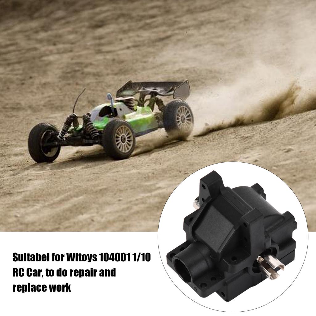 RC Gear Box Diff Set RC Gear Box Housing RC Car Differential for Wltoys 104001 1/10 RC Car
