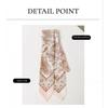 Daks Pink Silk Twilly Scarf Paisley Dcsc6e550p1