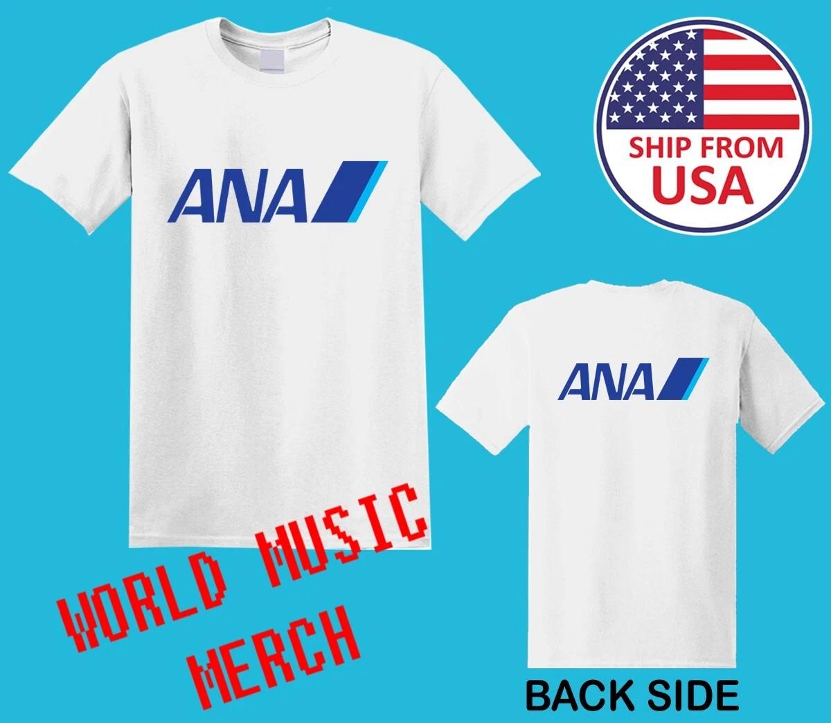 

ANA All Nippon Airways Men s White Size S-5XL 4XL