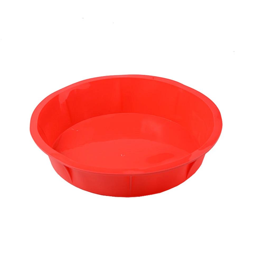 Duha Vrstvená Silikonová Forma na Dort Odolná Vysokým Teplotám Kulatá Pečicí Forma Kuchyňská Domácí Trouba Forma na Pečení Embrya Dortu
