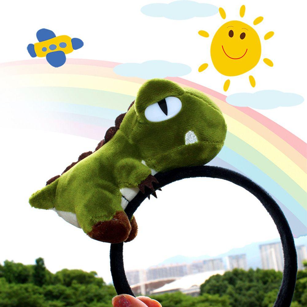 Washing Face Hair Accessories Women Plush Shark Fish Cartoon Hair Hoop Hairband Dinosaur Headbands