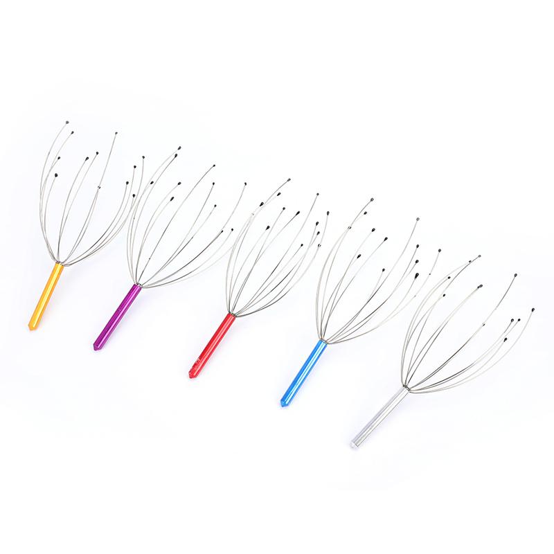 Comfort Head Neck Scalp Massager Massage Octopus Equipment Stress Release Tool