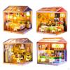 Craft Doll Houses with Furniture Tiny House Diorama for Teens And Kids