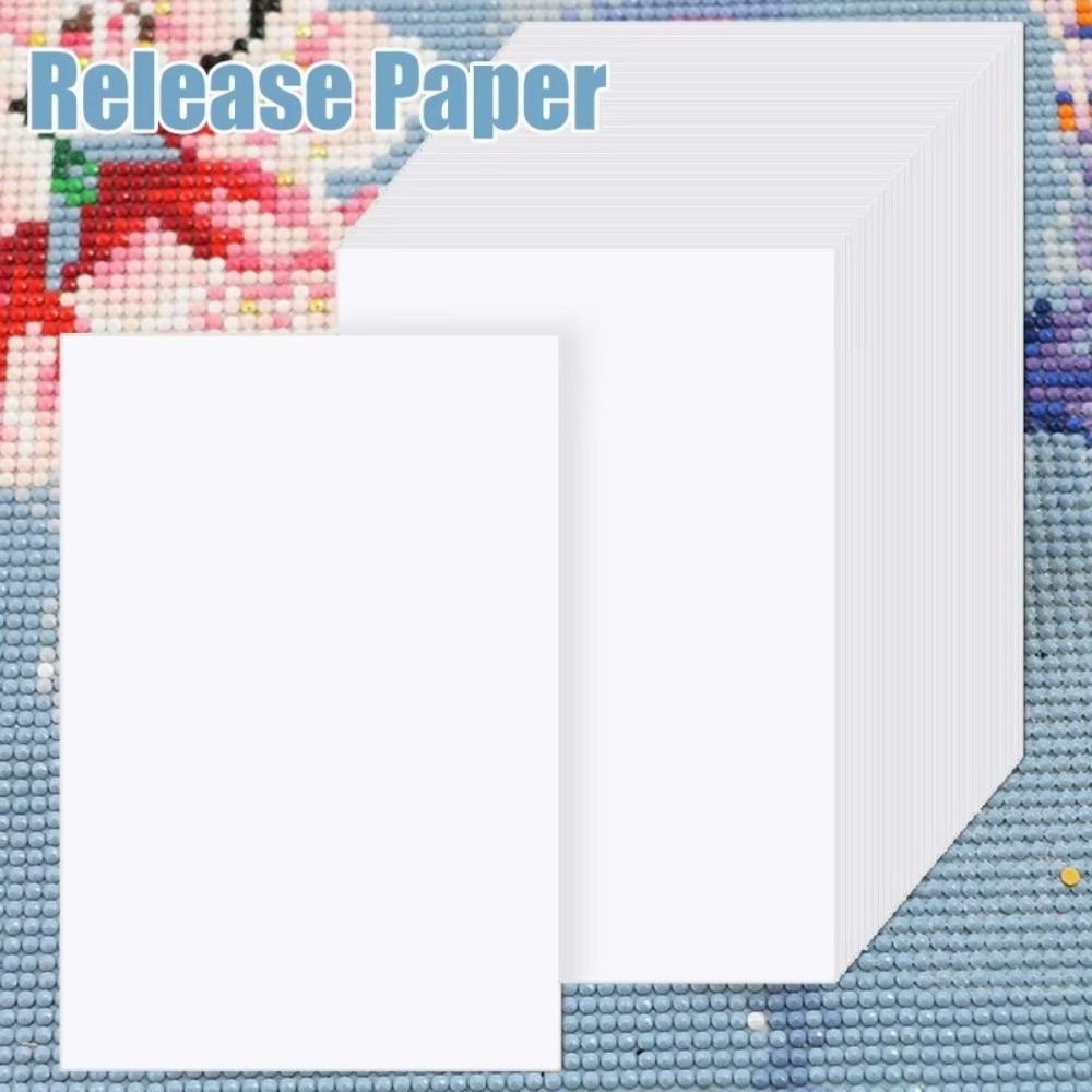 50/100/200Pcs Dustproof Double-Sided Release Paper  DIY Diamond Painting