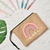 Women Cosmetic Bags  Best Gift for Mom Personal Custom Name Makeup Bag Pouch Travel Outdoor Toiletries Organizer Lipstick Bag