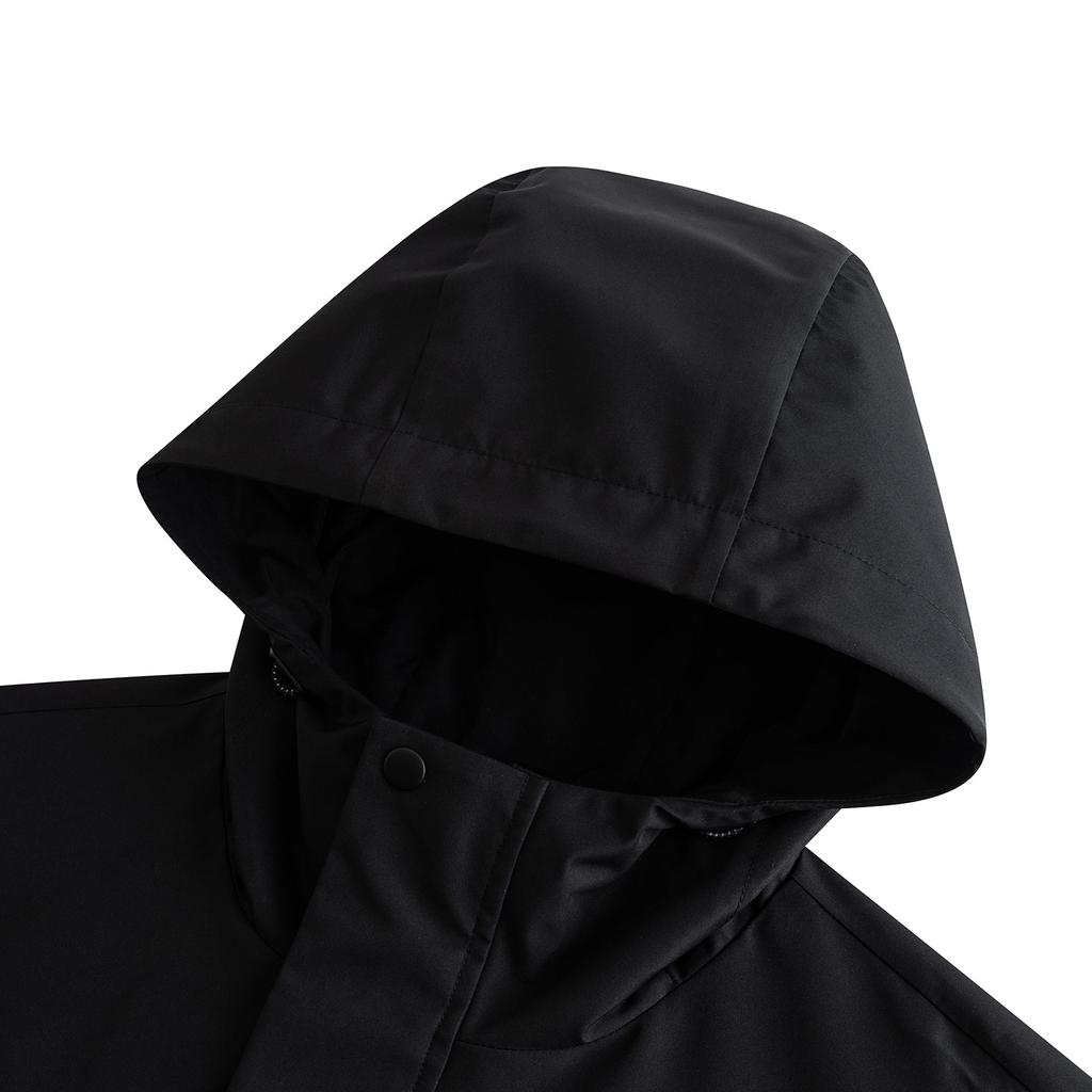 Anta Outdoors Series 2025 Winter Waterproof Windproof Jacket Men Jacket Basic-Black 952546610-5